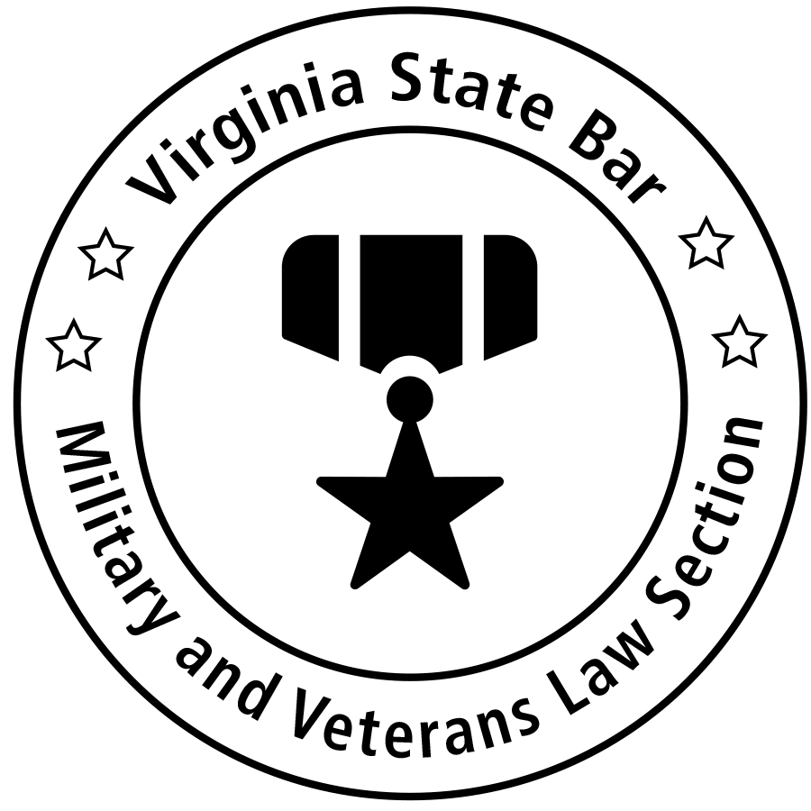 military and veterans law section logo